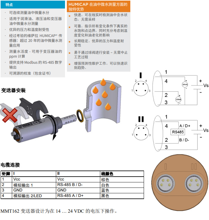 油用水分變送器