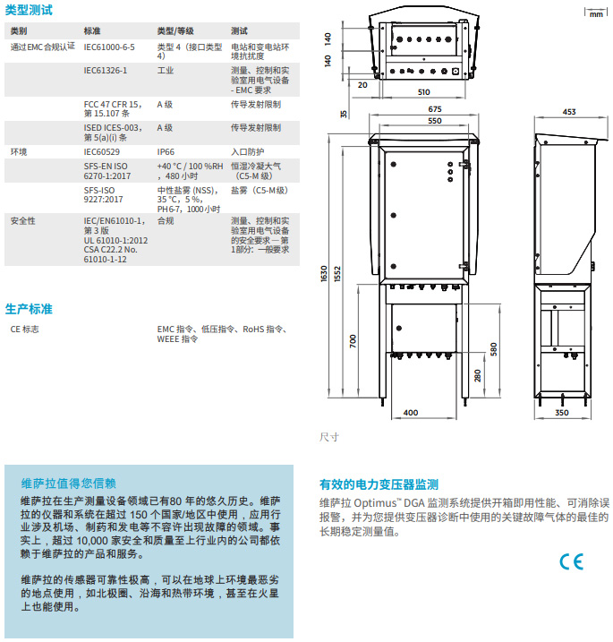 變壓器油中溶解氣體OPT100